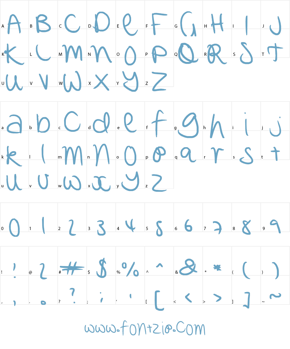 IF UR IN A RUSH!!! Font Character